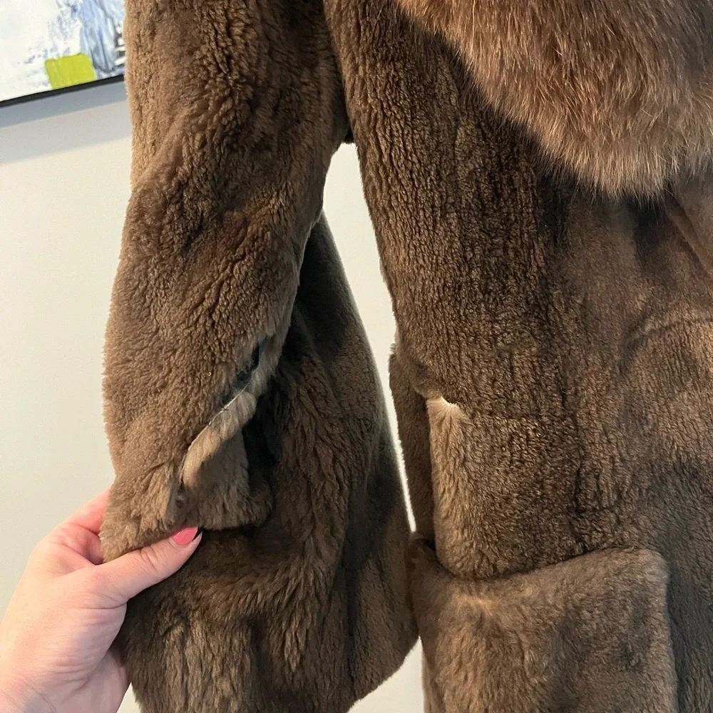 70’s Bonnie Cashin Fur Coat-READ DESCRIPTION - Picture 6 of 15